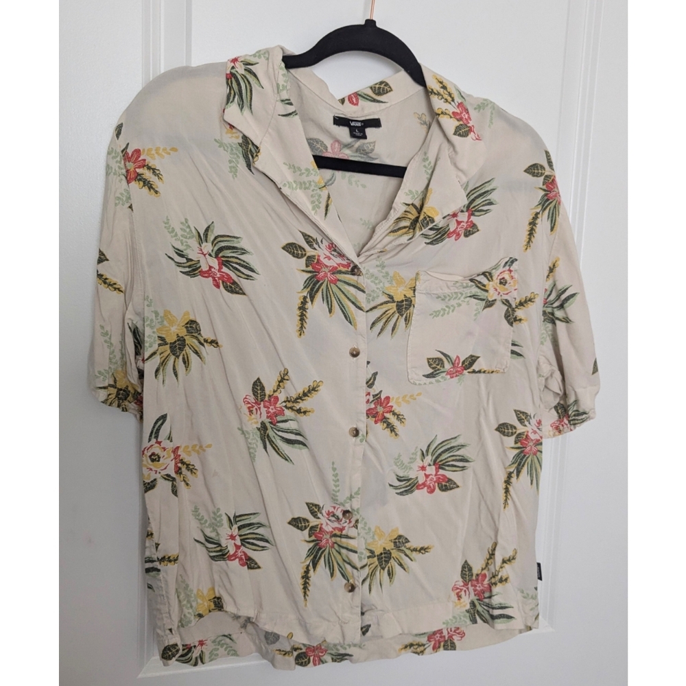 Nwot Vans Button Down